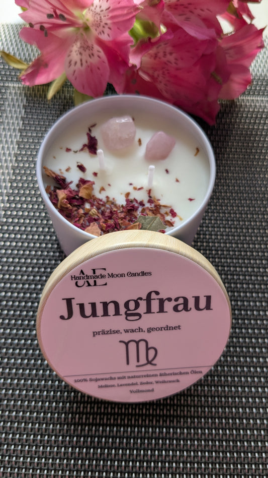 Vollmondkerze Jungfrau