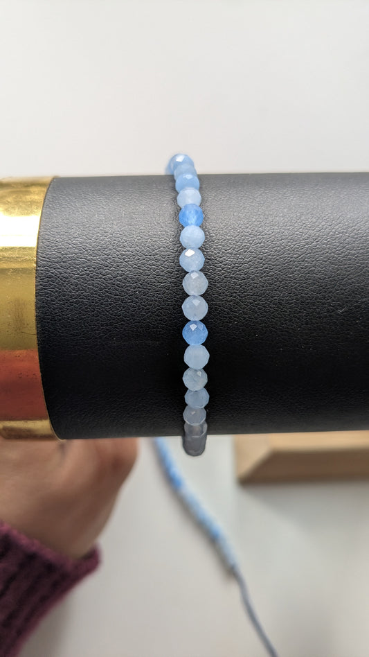 Heilsteinarmband - Aquamarin